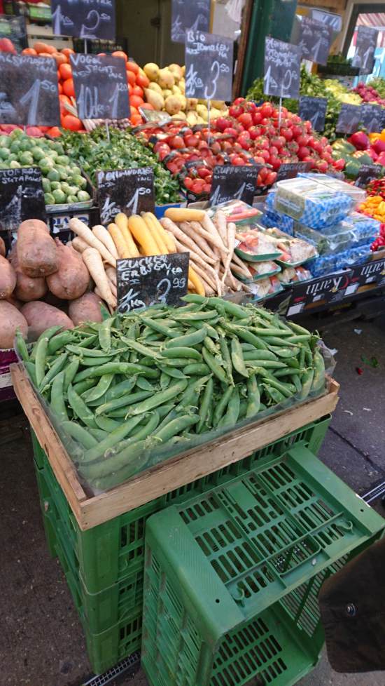 regional vegetables - Naschmarkt Vienna